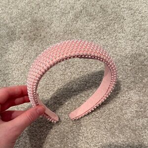 NWT J. Crew pink sparkly gemstone headband